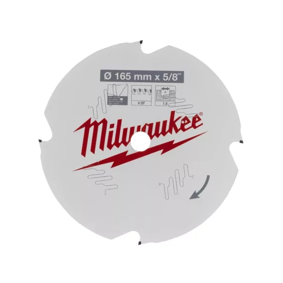 Körfűrészlap hordozható gépekhez (Fíber Cement) 165x5/8