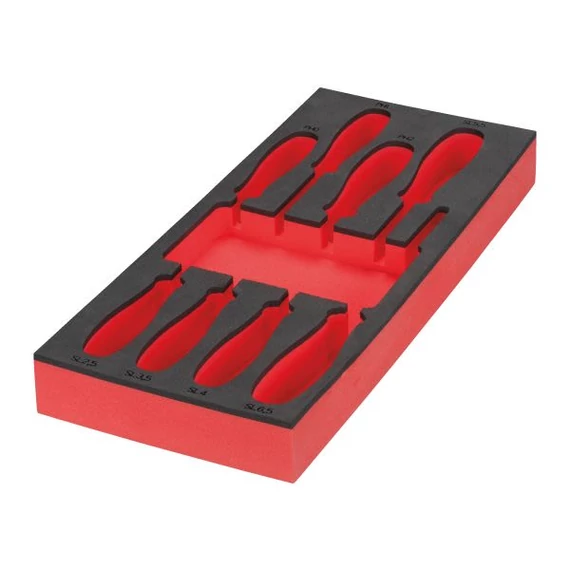 Habbetét üres VDE csavarhúzó 8 részes készlethez