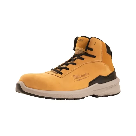 Flextred Védőbakancs Nubuk Bőr Méz S3S ESD SC FO SR - 37