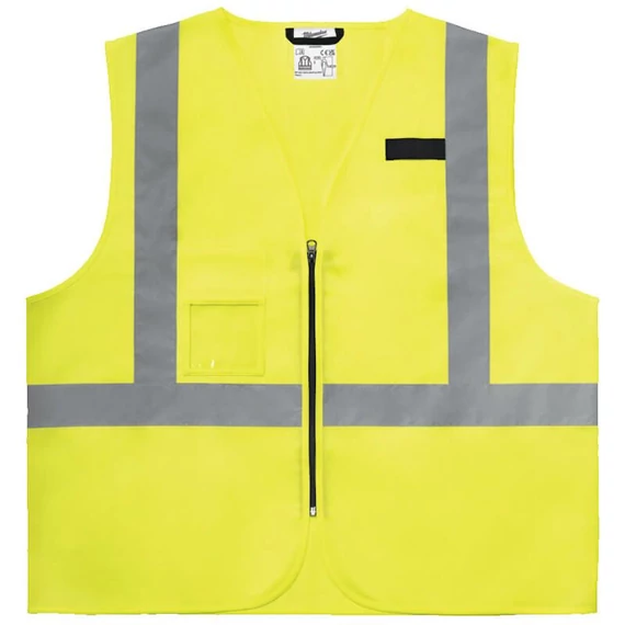 Standard Láthatósági mellény Sárga 2XL/3XL - 1 db