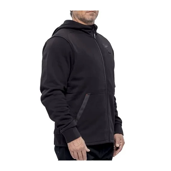 M12 HHBL5-0 (S) Fűthető kapucnis pulóver - HEXON - Fekete