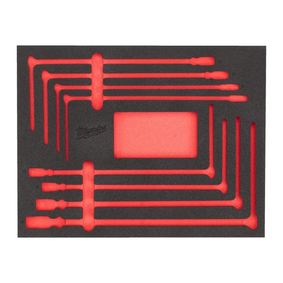 Habbetét üres T-kulcs 10 részes készlethez