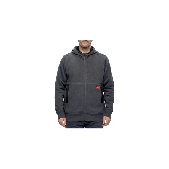 GRIDIRON™ Cipzáras pulóver (S) - szürke