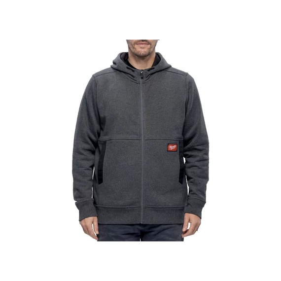 GRIDIRON™ Cipzáras pulóver (M) - szürke