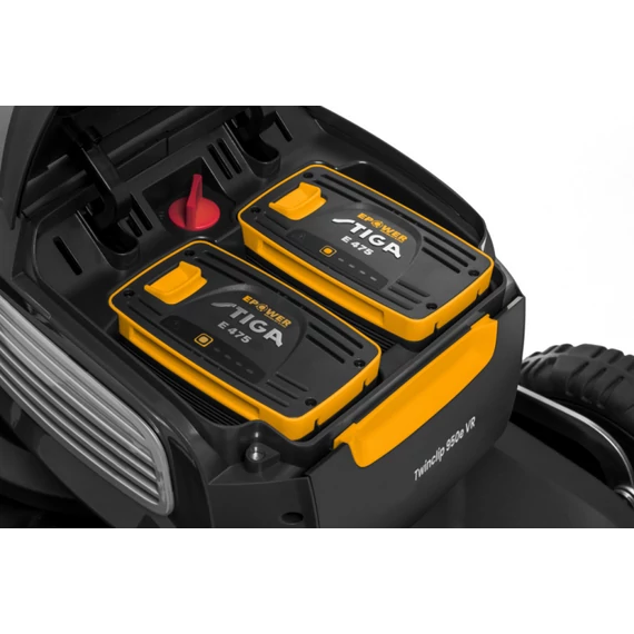 294519198/ST1 STIGA akkumulátoros fűnyíró Twinclip 950e VR Kit (akkumulátorral és töltővel)