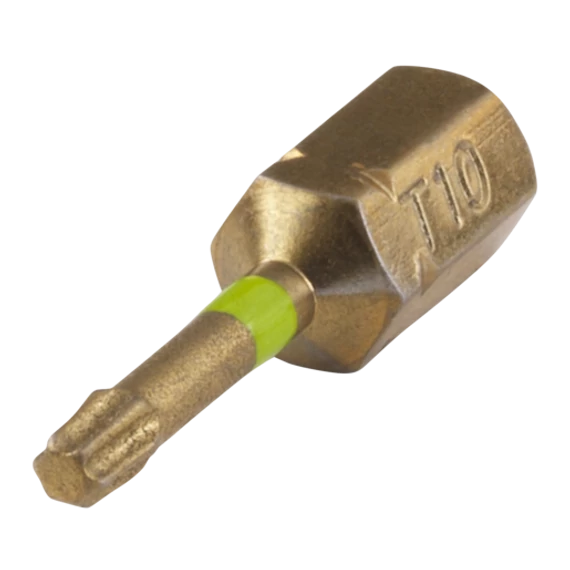 1296000 Wolfcraft Csavarozó bit Diamant gyémántszemcsés 25mm Torx T10
