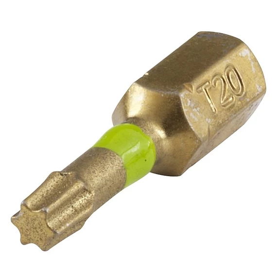 1298000 Wolfcraft Csavarozó bit Diamant gyémántszemcsés 25mm Torx T20