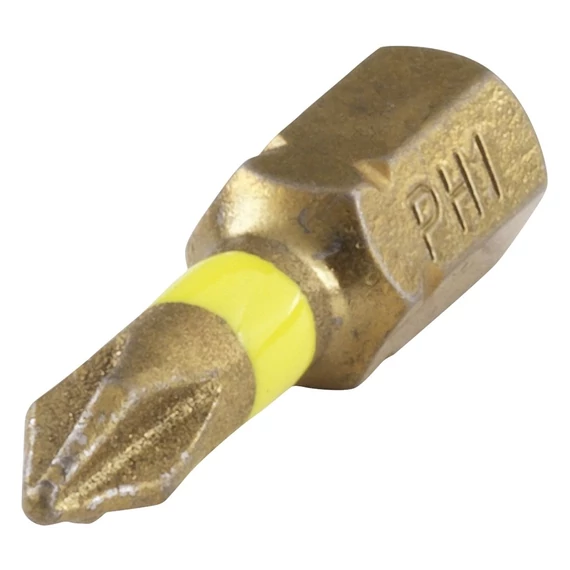 1305000 Wolfcraft Csavarozó bit Diamant gyémántszemcsés 25mm Philips PH1