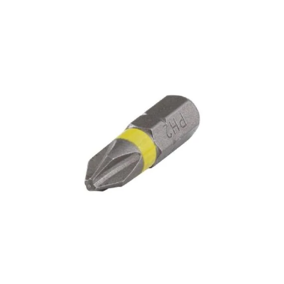 1323000 Wolfcraft 2db csavarozó bit Torsion TiN 25mm Philips PH2