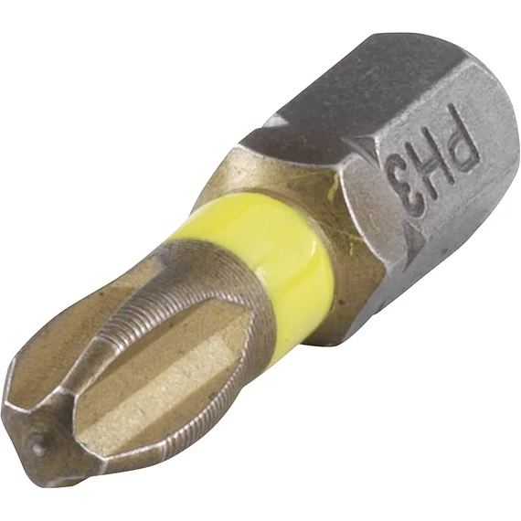 1324000 Wolfcraft 2db csavarozó bit Torsion TiN 25mm Philips PH3