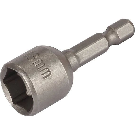 1383000 Wolfcraft Dugókulcs, SW13, hatszögszárú, 50 mm, mágneses