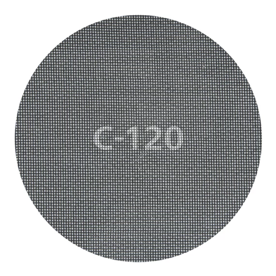2287000 Wolfcraft 5 db csiszolórács korong gipszkartonhoz és fához, tépőzáras, K120 Ø225 mm