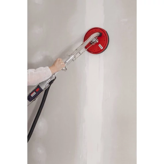 2288000 Wolfcraft 5 db csiszolórács korong gipszkartonhoz és fához, tépőzáras, K220 Ø225 mm