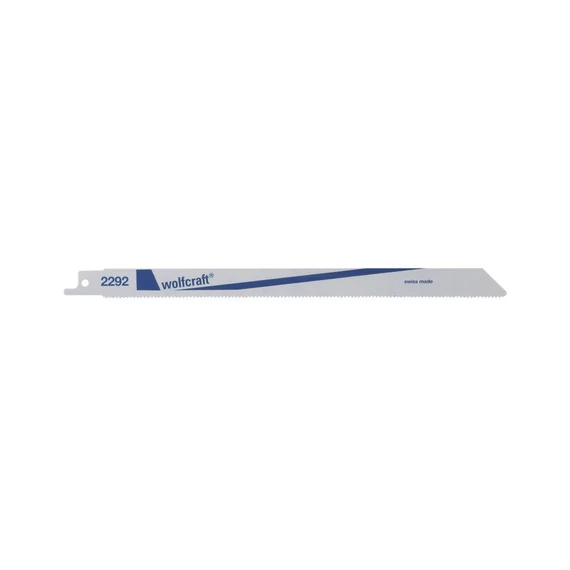 2292000 Wolfcraft Szablyafűrészlap 2db BiM 2-8mm 228/207mm d=1.8mm