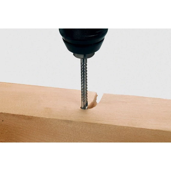 2512000 Wolfcraft Marófúró HSS fához és fémhez S=6 mm Ø6x90mm