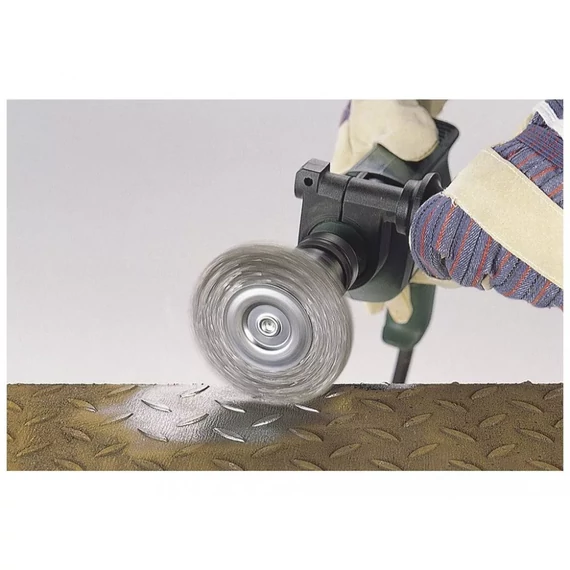 2710000 Wolfcraft Drótkorong kefe acélszálas, hullámosított, S=6mm Ø50mm