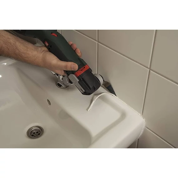 3953000 Wolfcraft Fugakaparó univerzális, BiM, rezgőkéses gépekhez (szilikon, ragasztómaradék)