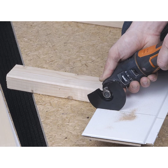 3999000 Wolfcraft Szegmensfűrészlap HSS Ø85mm rezgőkéses gépekhez (fa, gitt, műanyag)