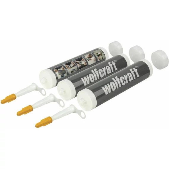 4044000 Wolfcraft Üres kartusok, 3 db