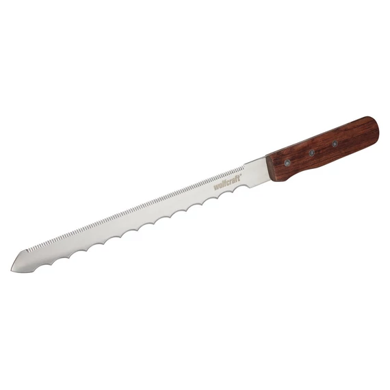 4119000 Wolfcraft Különleges kés szigetelőanyagokhoz, 420 mm hosszú