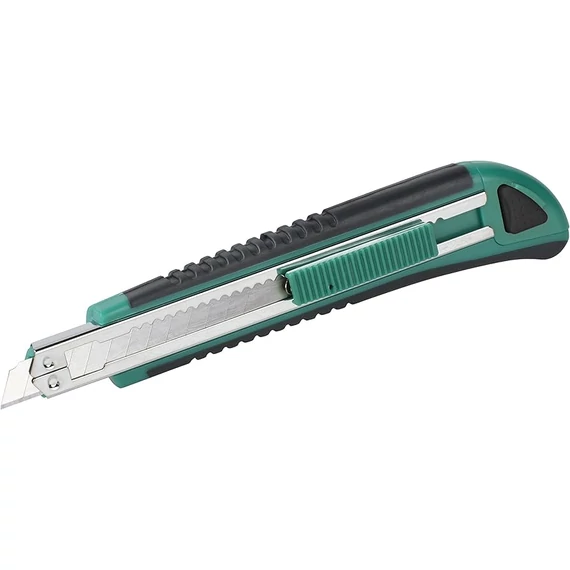 4139000 Wolfcraft Barkácskés 2K, fém vezetőél, letörhető pengés, 9mm
