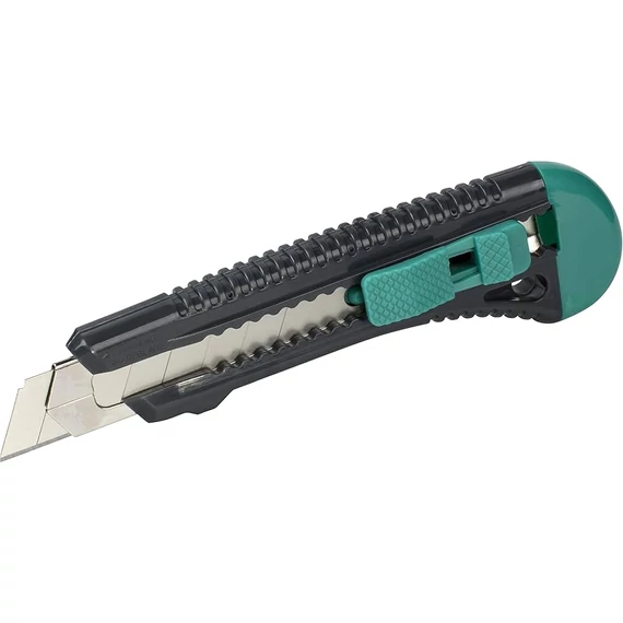 4146000 Wolfcraft Barkácskés 2K, nemesacél vezetőél, letörhető pengés, 18mm