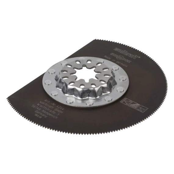 4244000 Wolfcraft Szegmensfűrészlap, Ø85 mm, HSS, rezgőkéses gépekhez, Starlock