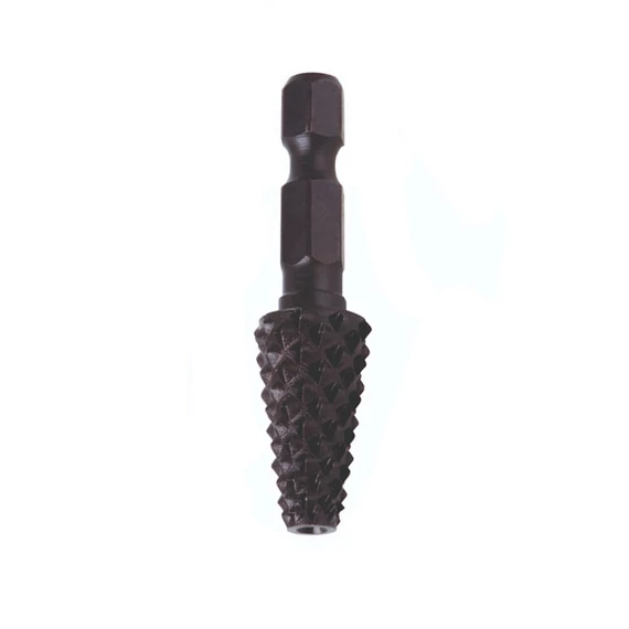 4378000 Wolfcraft Profilráspoly fához, kúpos, Ø6-12x22mm, hatszögszárú