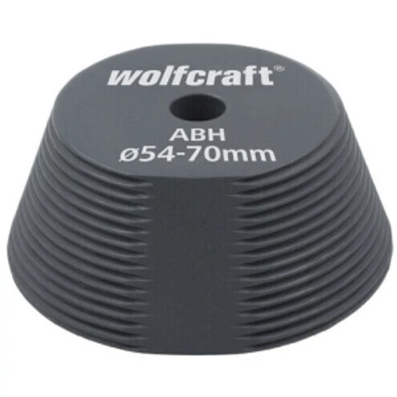 5952000 Wolfcraft Körkivágó adapter furatbővítéshez, Ø54-70 mm furathoz, min. Ø76 lyukfűrészhez