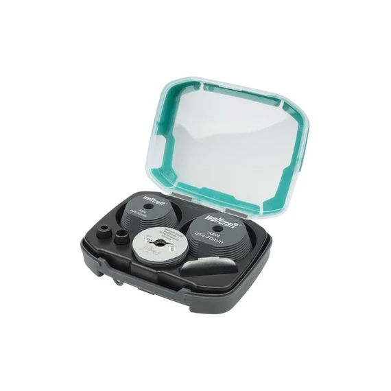 5953000 Wolfcraft Körkivágó adapter készlet furatbővítéshez (5950,5951,5952)