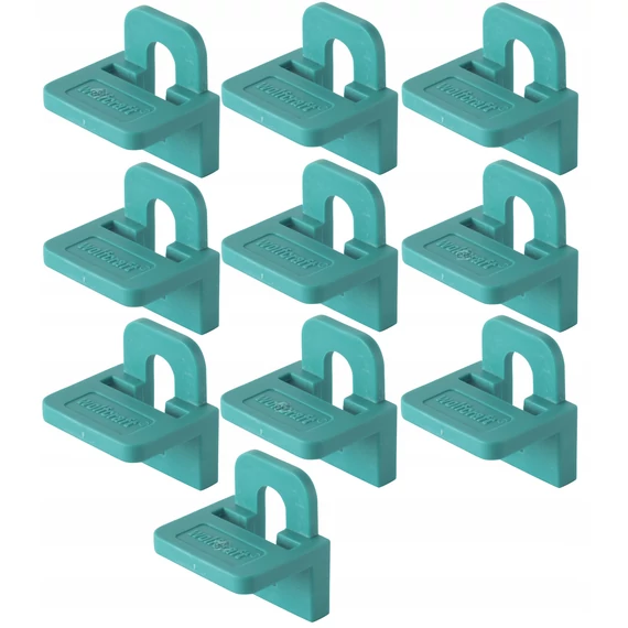 6986000 Wolfcraft Távtartó teraszépítéshez 10 db, 4, 6, 8 mm