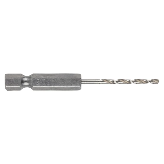 7124000 Wolfcraft Spirálfúró HSS csiszolt, hatszögszárú, Ø2mm