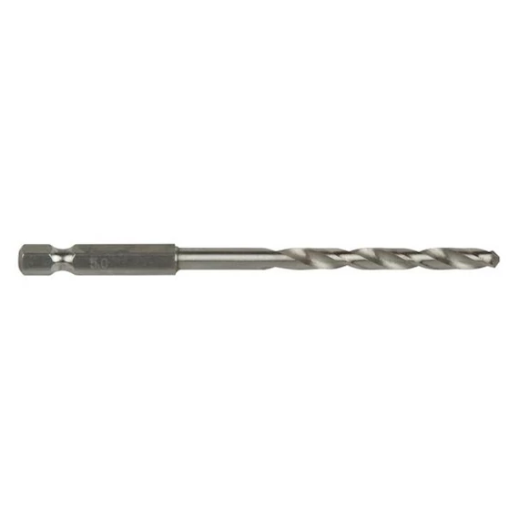7129000 Wolfcraft Spirálfúró HSS csiszolt, hatszögszárú, Ø5mm