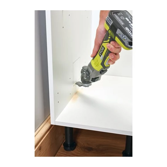 5133002466 Ryobi ONE+ R18MT-0 18v dönthetőfejes multifunkciós gép akku és töltő nélkül + TARTOZÉKOK