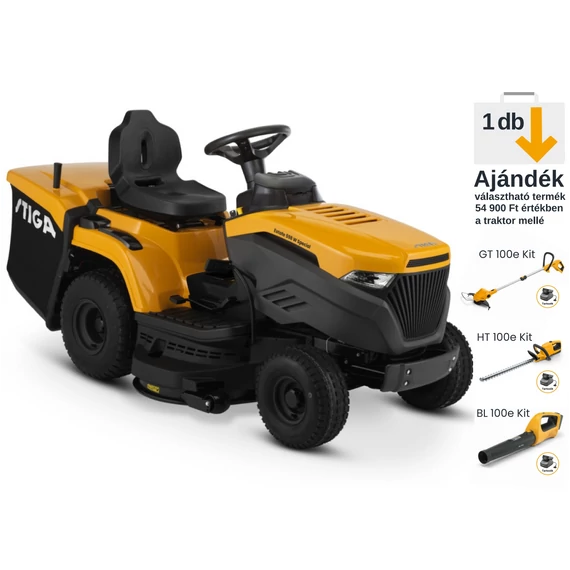 2T2600381/ST2 STIGA fűgyűjtős fűnyíró traktor ESTATE SPECIAL Honda GCV 530 V2