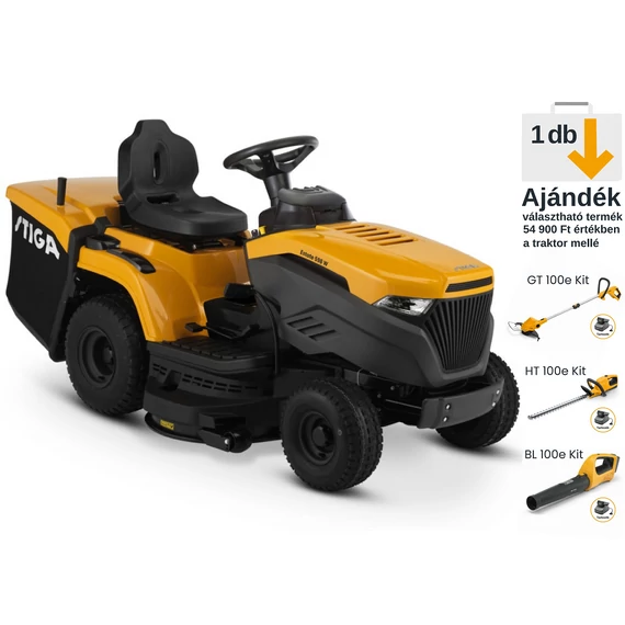 2T2630481/ST2 STIGA fűgyűjtős fűnyíró traktor ESTATE 598 W