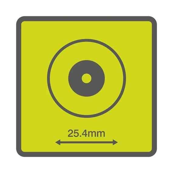 Ryobi RAR201 25,4 mm-es puha polírozó korong