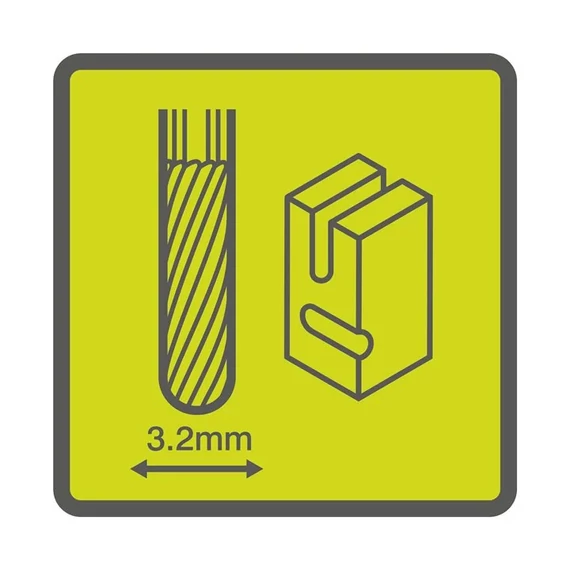 Ryobi RAR108 3,2 mm-es keményfém marófej