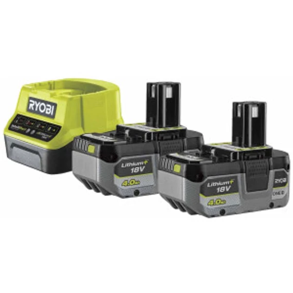 5133005092 Ryobi ONE+ RC18120-240X 18V akkus és töltő szett 2db 4,0ah akkuval