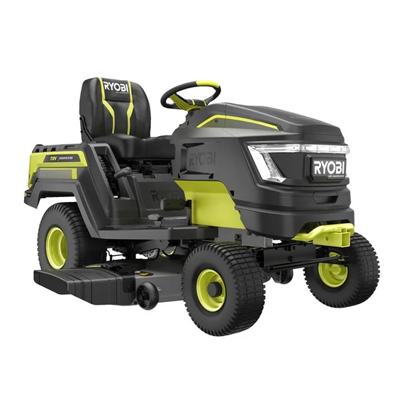 Ryobi RY72TMX117-310 72v 117cm akkumulátoros fűnyíró traktor akkumulátorokkal és töltővel 5133006303