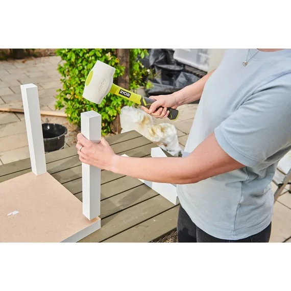 Ryobi RHHM450W 450g fehér gumikalapács