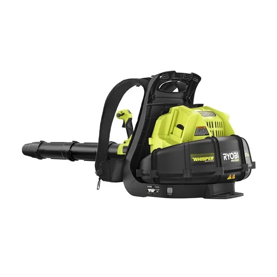 Ryobi MAX POWER RY36BPXB-0 36V szénkefe nélküli WHISPER™ háti lombfúvó akku és töltő nélkül