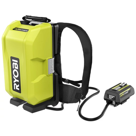 Ryobi MAXPOWER RY36BP3PA-0 36 V Hátravehető akkumulátor tartó 3 darabos tárhely akku és töltő nélkül