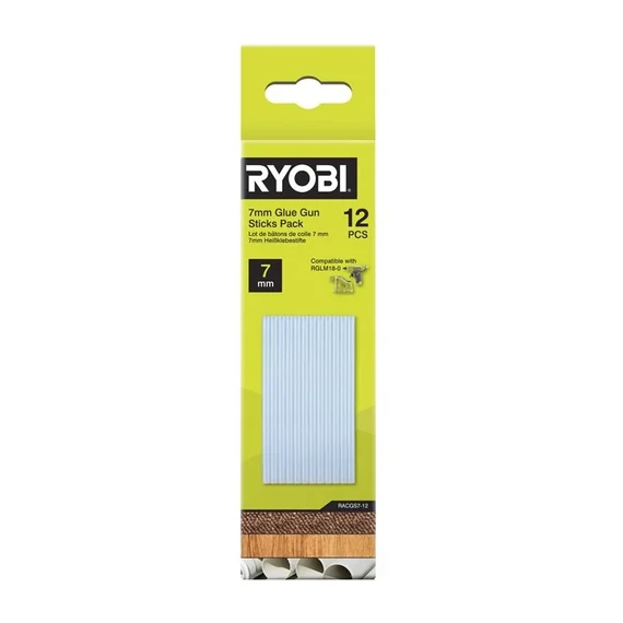 5132006232 Ryobi RACGS7-12 12db 7mm-es ragasztórúd