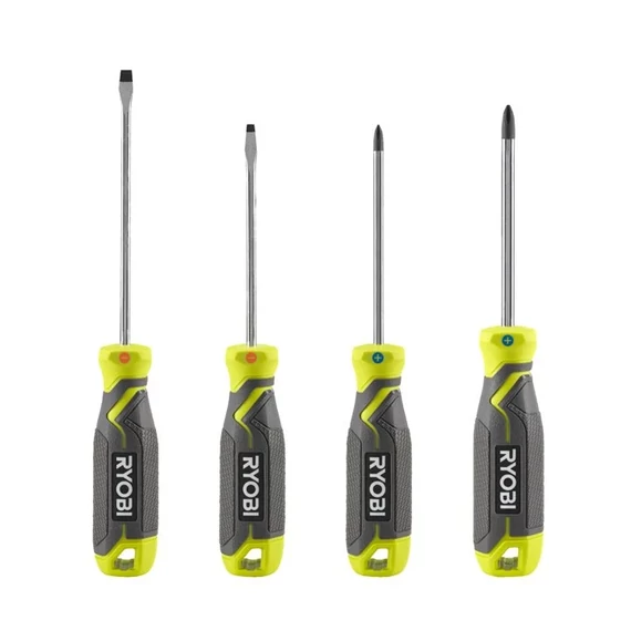 5132006043 Ryobi RHSDS4PC 4 db-os mágneses csavarhúzó készlet