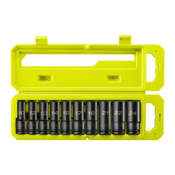 Ryobi RHDIS10PC 10 db 1/2˝ dugókulcs készlet