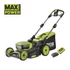 Ryobi MAX POWER RY36LMXSP46A-150 36V szénkefe nélküli 46 cm-es önjáró fűnyíró 5,0ah akkuval és töltvel  5133004913