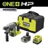 Ryobi ONE+ HP RSDS18X-1C40S 18V 2,5J fúróés vésőkalapács 4ah akkuval töltővel táskában 5133005383 