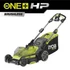 Ryobi ONE+ HP RY18LMX40B-0 18V ONE+™ akkumulátoros szénkefe nélküli fűnyíró 40 cm-es vágószélességgel akku és töltő nélkül 5133005479