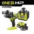 Ryobi ONE+ HP RPD18X-1C50S 18 V nagyteljesítményű szénkefe nélküli ütvefúró-csavarozó (5.0Ah)akkuval és töltővel táskában 5133005510